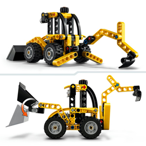 Lego Technic Backhoe Loader Construction 42197